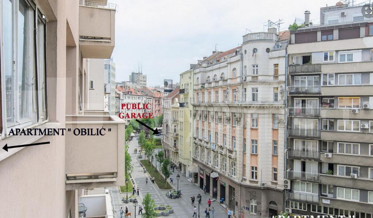 Appartement Obilic à Belgrade Extérieur photo